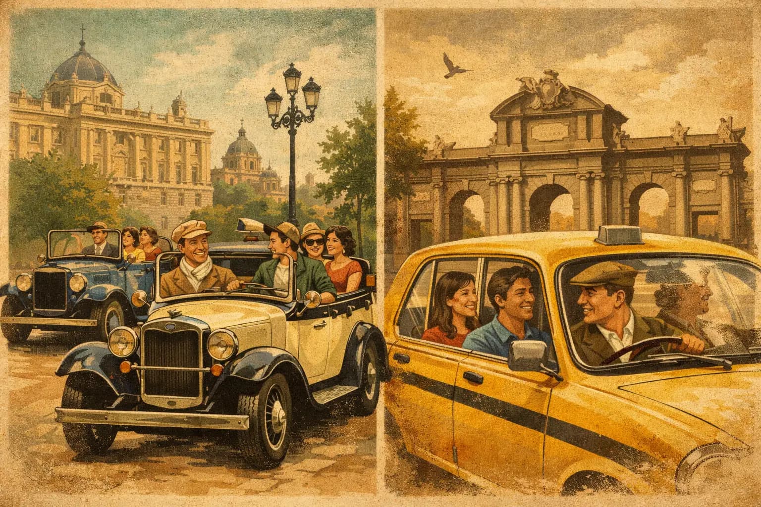Luxury Madrid Tour vs Taxi Sightseeing Compared